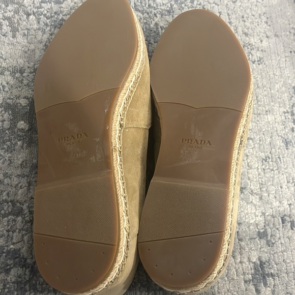 Prada slip on shoes